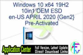 Windows 10 X64 Pro 3in1 2004 OEM ESD en-US JUNE 2020 {Gen2}
