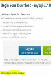 MySQL Community Installer 5.7.10 for Windows