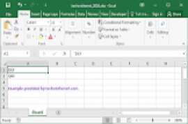 Microsoft Excel 2016