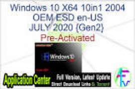 Windows 10 Home Pro X64 OEM ESD MULTi-7 JAN 2020 {Gen2}