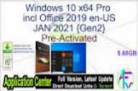 Windows 10 X64 Pro 21H1 incl Office 2019 en-US MAY 2021 {Gen2}